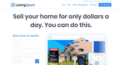 Desktop Screenshot of listingspark.com